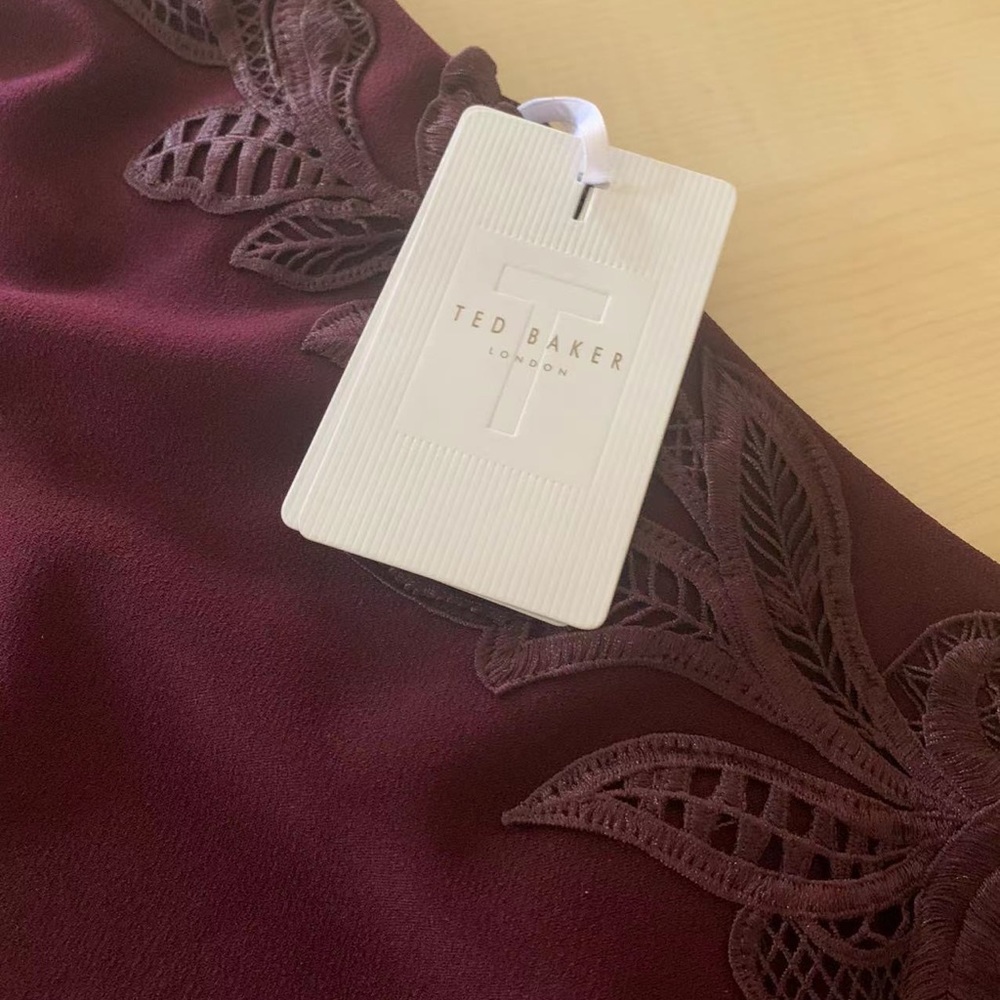 Ted Baker Jalis One Shoulder Dress - Picture 5 of 8